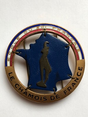 Bel Insigne, broche ESF école de ski Français  Morzine  Augis Lyon - Collection