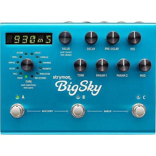 Strymon BigSky Reverberator Pedal