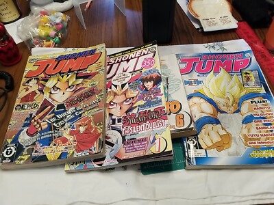 Shonen Jump  Bundle Jan.2007 July 2003 March 2003 Naruto Book Volume 6. Set #2