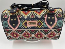 Borsetta borsetta Barrell borsetta tracolla pelle juta etnica fatta a mano artigianale