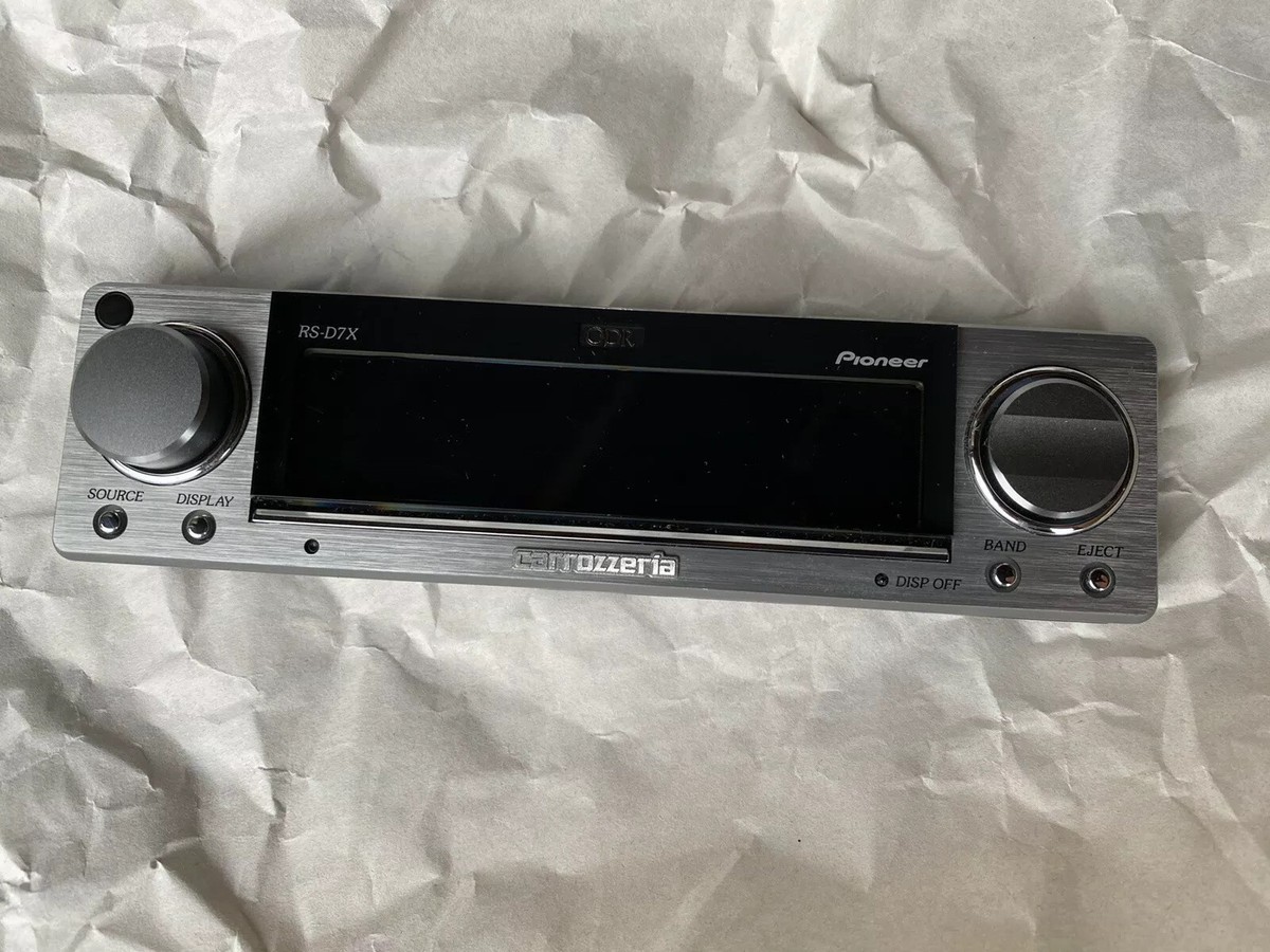 Pioneer carrozzeria ODR FRONT PANEL FACE PLATE from RS-D7X