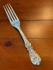 MINT OLD MARK HEAVY 7 7/8" REED & BARTON FRANCIS I DINNER FORK STERLING SILVER 1