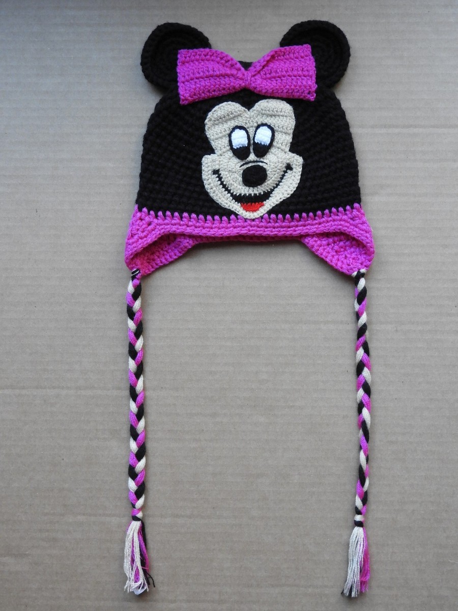 Bonnet Minnie Mouse: tutoriel au crochet, présenté par Lidia Crochet Tricot