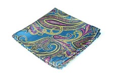 Lord R Colton Masterworks Pocket Square - Sahara Lawn Woven Silk - 75 New