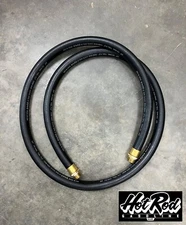 8 ft Brass 3/4" End Gas Pump Hose - Gas Pump Parts