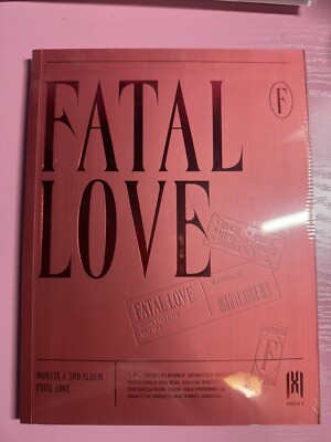 Monsta X Third Album Fatal Love (Ver 2) Sealed -BRAND NEW
