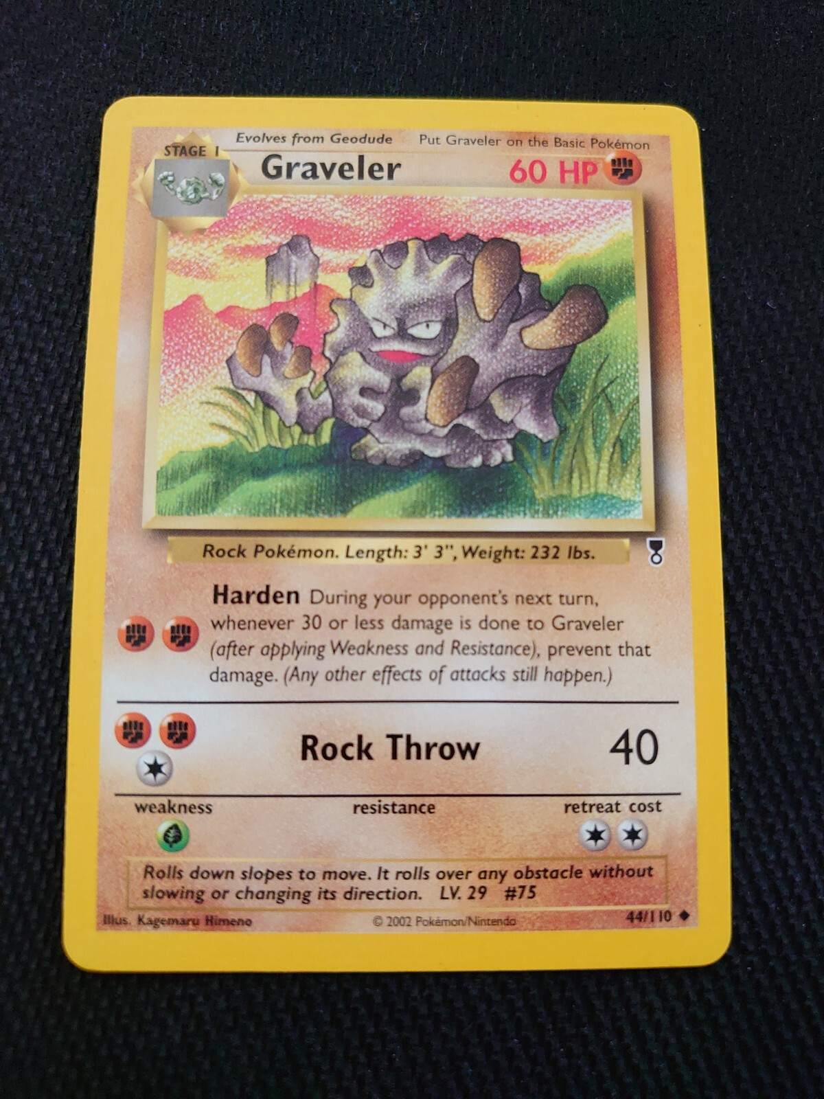 Pokémon TCG Graveler Legendary Collection 44 Regular Uncommon NM