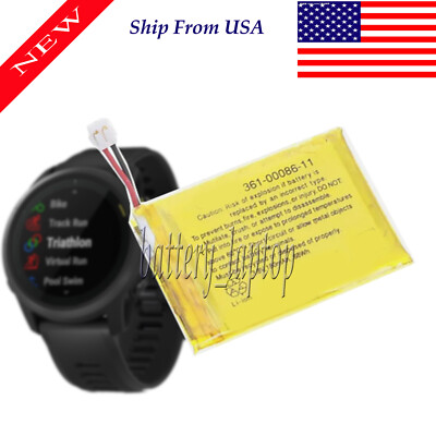 Battery 361-00086-11 For Garmin Vivoactive Music Forerunner