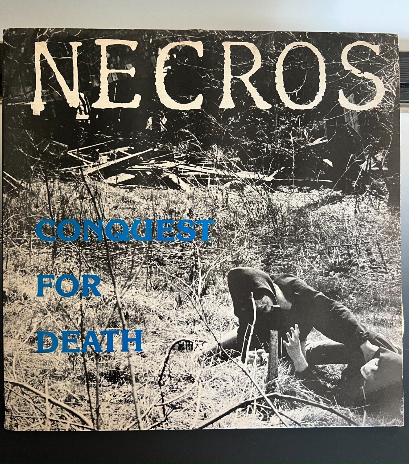 Necros Conquest for Death Vinyl M- Touch and Go Record ORIGINAL OWNER