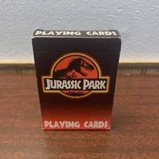 Jurassic Park Playing Cards, 1993 The U.S. Playing Card Company, Complete Set