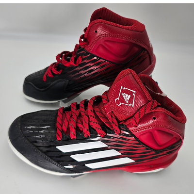 Adidas Cleats Boys Size Ortholite Insoles NEW w/ Tags Black