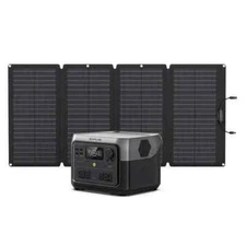 NIB EcoFlow Solar Generator RIVER 2 Pro 768Wh+110W Solar Panel