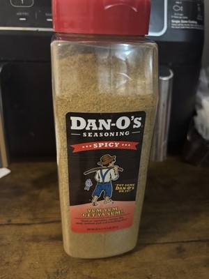 Spicy Dan-O's Original Seasoning All Natural Low Sodium No MSG (20 oz) Dry Rub