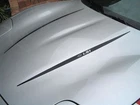 Corvette C5 Black LS-1 Hood Decal Kit