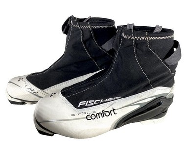 Fischer Style Touring Nordic Cross Country Ski Boots Size EU37 US5.5 NNN 1338