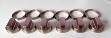 6  Light Bronze Knobs & Rings for White LG St...