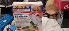 1994 Professional Presto Pro SaladShooter Plus Electric Slicer Shredder Bonus