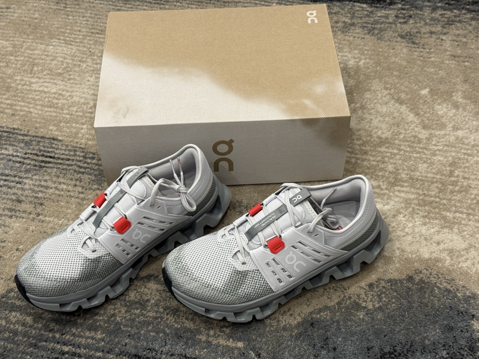 On Cloudswift Amp Glacier Apollo 3MG10463377 Men's Running Shoes RRP £170 image 2