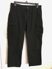 511 Tactical Series Womens Cargo Pants 12 Black Pockets Canvas Utility Outdoors
