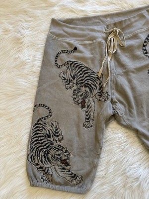 Magnolia Pearl Birch Cali Sweat Shorts Applique Tiger One Size | eBay