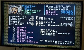 Romance of the Three Kingdoms (Nintendo NES) Complete With Manual CIB 