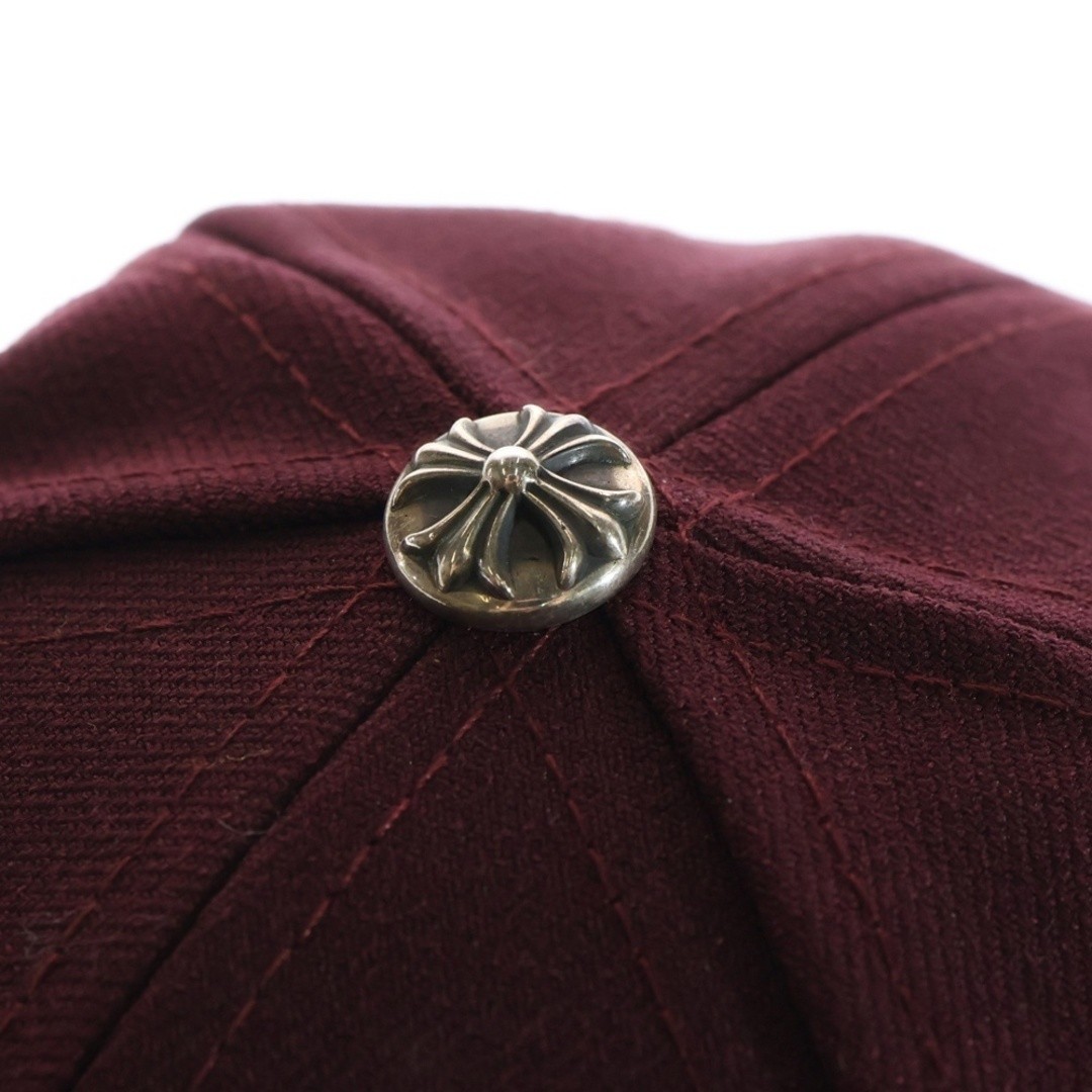 CHROME HEARTS CH HAT EMBROIDERED BASEBALL Bordeaux Used 0f4ac3584d1bc3e04020ba50 thumbnail 6