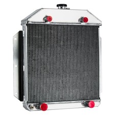4 Row Core All Aluminum Radiator For 1949-1953 Ford Cars Flathead V8 Mt