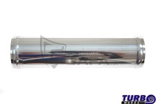 Straight Polished Aluminium Pipe 57mm x 20cm for Intake Intercooler