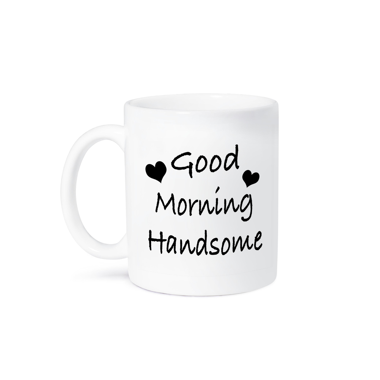 3dRose Good Morning Handsome Ceramic Coffee Mug  
