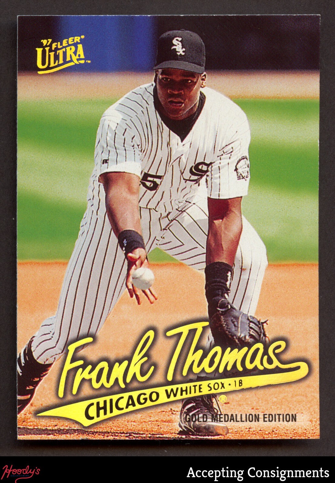 1997 Ultra Gold Medallion #44 Frank Thomas WHITE SOX