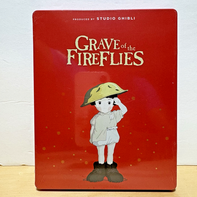 Grave of the Fireflies Steelbook Blu-ray 2020 Brand New Sealed HTF