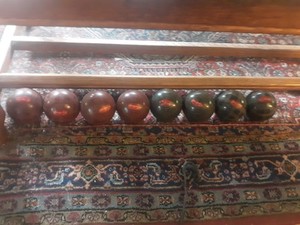 SPORTCRAFT BOCCE BALL SET MADE IN ITALY 4” Balls Vintage