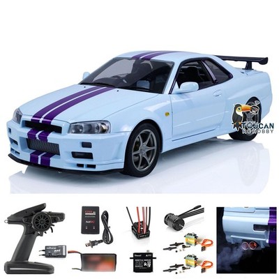 USED US Stock Capo 4WD 1/8 RC Metal Racing Car RTR Drift Car High Speed Model