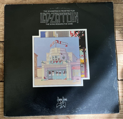 Led Zeppelin The Song Remains The Same 1976 Double LP