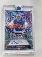 2023 Panini Spectra Rookie On Card Auto Dalton Kincaid /99 Buffalo Bills