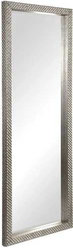 Uttermost 09406 Cacelia 27-1/4" W x 75-1/4" H Rectangular Glass - Silver - Picture 4 of 5