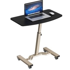 Height Adjustable Mobile Laptop Stand Desk Rolling Cart, Height Adjustable fr...