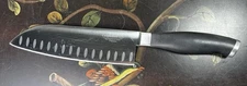 Calphalon 7 Inch Santoku Knife Full Forged/No Stain German Steel Black Handle