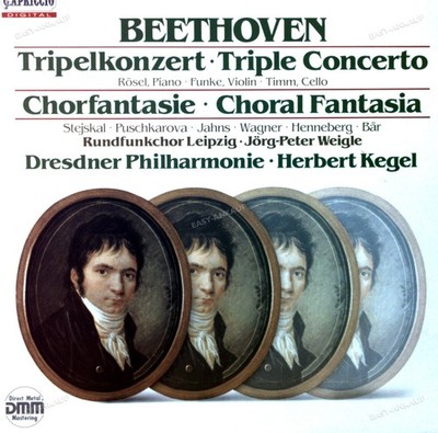 Beethoven, Rösel, Funke, Timm - H. Kegel - Tripelkonzert - Chorfantasie LP ..