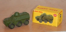 ORIGINAL DINKY TOYS ARMOURED PERSONNEL CARRIER #676 WITH BOX, ENGLAND BY MECCANO