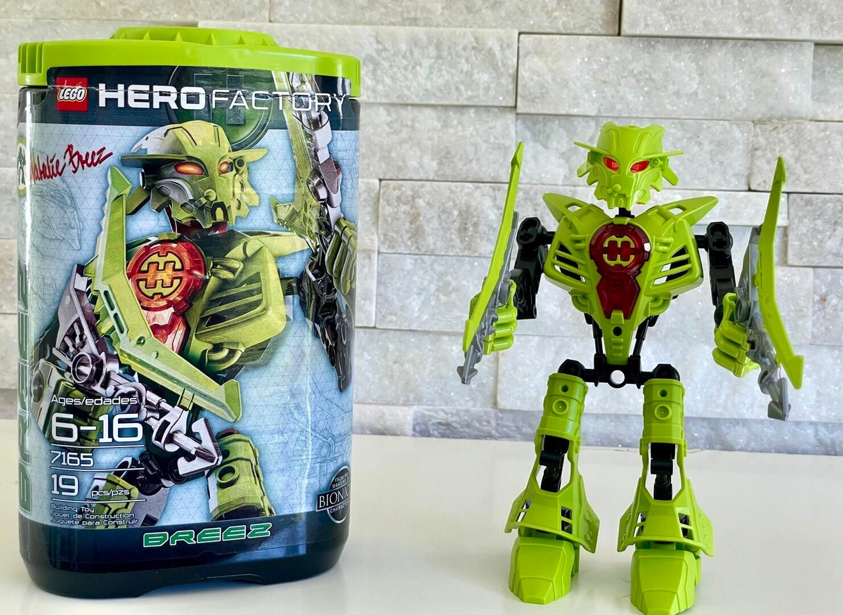 Lego Hero Factory: 2068 , 2143 , 7165 , 7169 Some w/Manuals