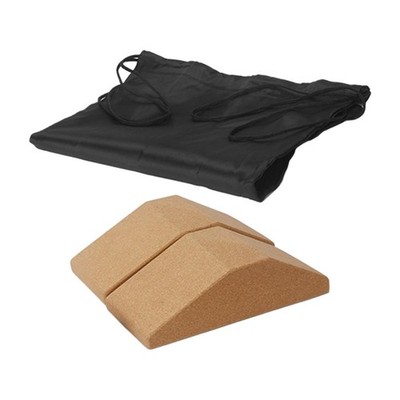 Cork Squat Wedge Yoga Block Yoga Prop Zubehör Für Pilates Stretching 2 Stück