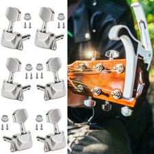 6Pcs Acoustic Electric Guitar Tuning Keys Pegs 3R 3L String Tuners Machine Heads