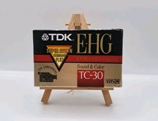 TDK TC30, EHG Extra High Grade, VHS-C, VSC Su...