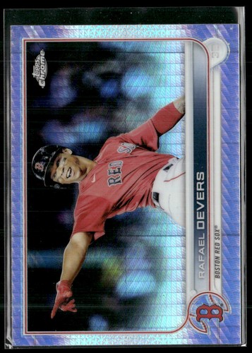 2022 Topps Chrome #171 Rafael Devers Prism Refractor