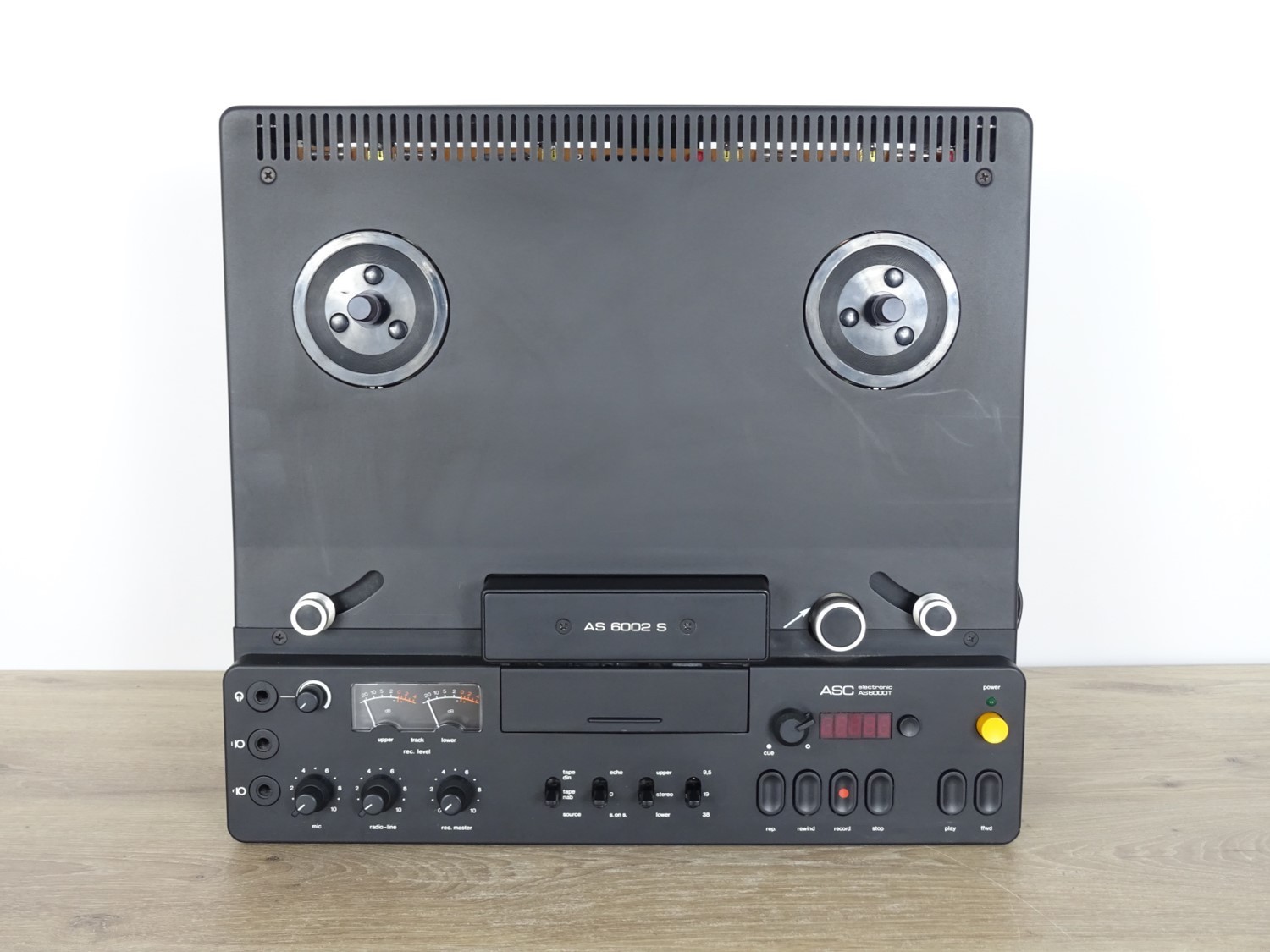 ASC AS6002S Tonbandgerät, optisch guter Zustand, Bastlergerät, 11128/01815