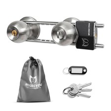 French Door Lock Double Door Security Barricade Metal Construction UBar