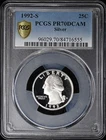 1992-S 25C Silver Washington Quarter PCGS PR70DCAM