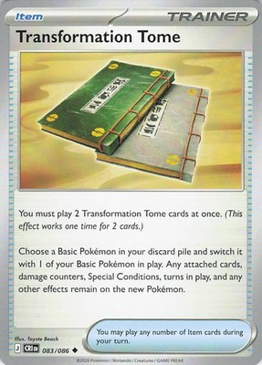 Transformation Tome Uncommon ME04: Chaos Rising 083/086 NM