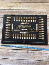 Vintage 1938 AutoBridge Playing Board 1 Sheet...